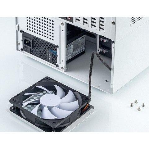 Jonsbo N4 WHITE zabezpieczenia & uchwyty komputerów Micro Tower Biały