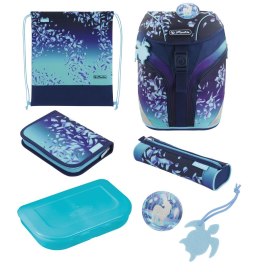 Herlitz SoftLight Plus Greenline Blue Ice zestaw do plecaka szkolnego Dziewczyna Poliester Niebieski, Granatowy (marynarski)