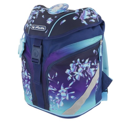 Herlitz SoftLight Plus Greenline Blue Ice zestaw do plecaka szkolnego Dziewczyna Poliester Niebieski, Granatowy (marynarski)