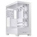 ASUS A31 Plus TG ARGB WHITE Midi Tower Biały