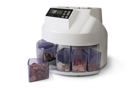 Safescan 1250 EUR Maszyna do liczenia monet Biały