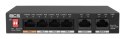 BCS BCS-L-SP04G02G(2) Nie zarządzany Gigabit Ethernet (10/100/1000) Obsługa PoE Desktop Czarny