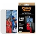 PanzerGlass ® 2-Way Privacy Screen Protector iPhone 17 Pro Max | Ultra-Wide Fit w. EasyAligner Przezroczysta ochrona ekranu Appl
