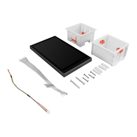 BCS BCS-L-MON7800G-S monitor do aparatu 17,8 cm (7") Czarny, Szary 1024 x 600 px Ekran dotykowy