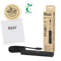 CLUB3D CSV-2555 stacja dokująca Przewodowa Czarny