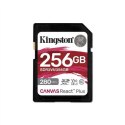 Kingston 256GB SDXC CANVAS REACT PLUS U3/UHS-II 280R/150W V60 FULL HD/4K