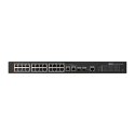 BCS BCS-L-SP2402G-2SFP-M(II) Zarządzany Obsługa PoE 1U Czarny