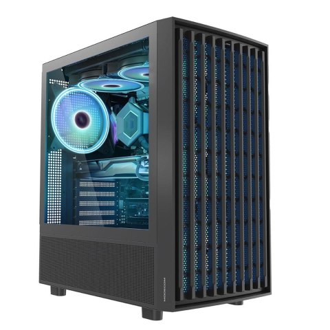 MODECOM Obudowa BREEZE ARGB Flow MIDI USB 3.0 X 2 CYPE-C Czarna