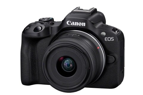 Aparat Canon EOS R50 + 18-45mm + 55-210mm