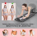 Extralink DESKA DO PILATESU REFORMER DO CWICZEN BRZUCHA POMPKI