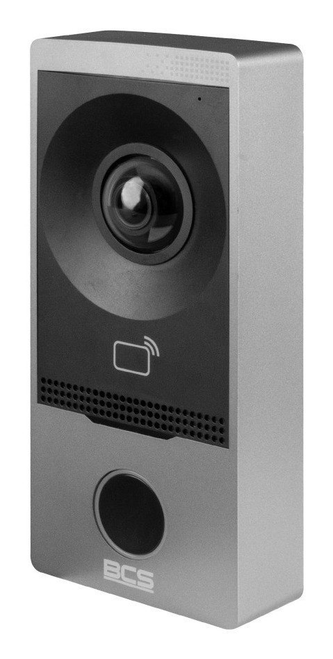BCS BCS-P-PAN1000G wideodomofon 2 MP Czarny, Srebrny