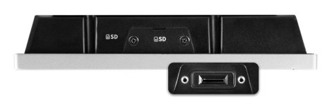 BCS BCS-P-PAN2001G wideodomofon 2 MP Srebrny, Czarny