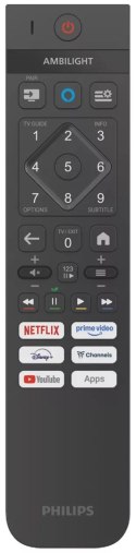 Philips Ambilight 55OLED801/12 Telewizor 139,7 cm (55") 4K Ultra HD Smart TV Wi-Fi Czarny