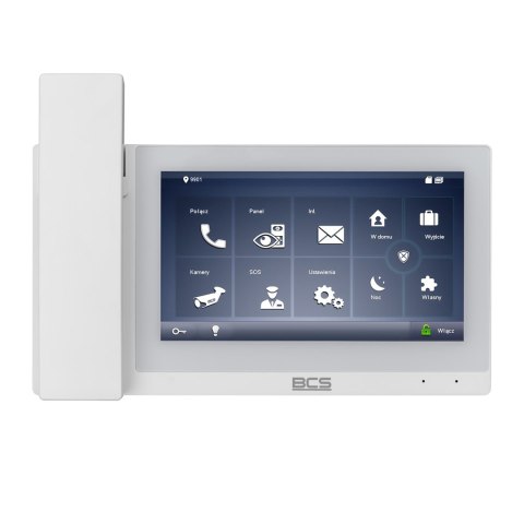 BCS BCS-MON7500W-S wideodomofon 17,8 cm (7") Biały
