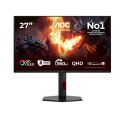 AOC G4 Q27G4SDR monitor komputerowy 67,3 cm (26.5") 2560 x 1440 px Quad HD QD-OLED Czarny, Czerwony