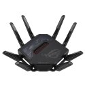 ASUS ROG Rapture GT-BE98 router bezprzewodowy 10 Gigabit Ethernet Quad-band (2.4 GHz / 5 GHz-1 / 5 GHz-2 / 6 GHz) Czarny