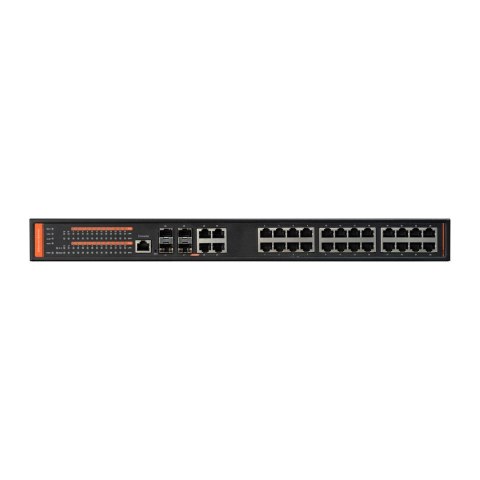 BCS BCS-SP24G04G-4SFP-M przełącznik sieciowy Zarządzany Gigabit Ethernet (10/100/1000) Obsługa PoE 1U