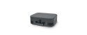 Gramofon Muse MT-207 DGB Turntable Stereo System, Black/Brown