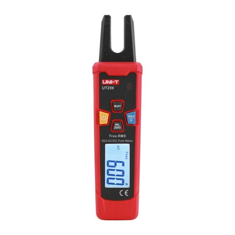 UNI-T UT256 Fork-Type Clamp Meter, 60 A AC/DC, NCV, True RMS