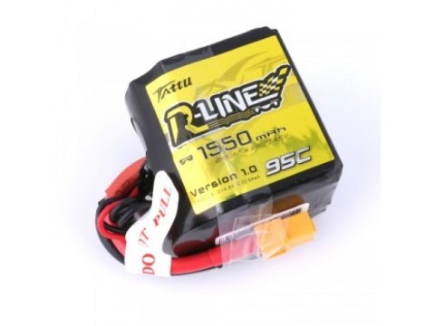1550mAh 14.8V 95C R-Line Square Gens Ace