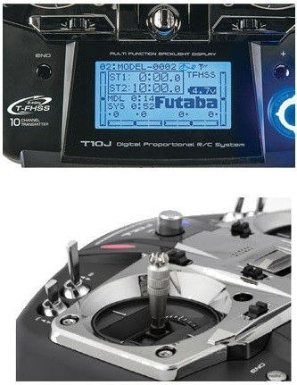 Aparatura T10J 10CH 2.4GHz T-FHSS + odbiornik R3008SB