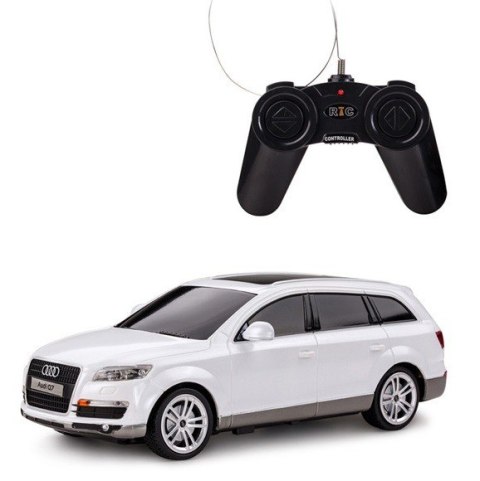 Audi Q7 1:24 RTR (zasilanie baterie AA) - Biały