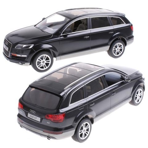 Audi Q7 RASTAR 1:14 RTR (zasilanie na baterie AA) - Czarny