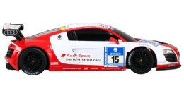 Audi R8 LMS Performance 1:18 RTR (zasilanie na baterie AA) - Biały