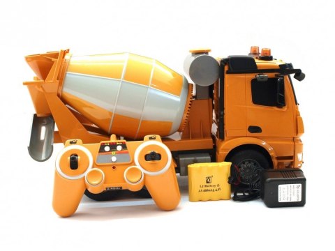 Betoniarka zdalnie sterowana Mercedes-Benz Arocs 1:20 2.4GHz (dźwięki i światła)