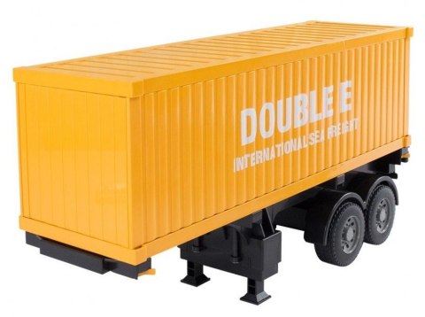 Ciężarówka kontenerowa Mercedes-Benz 1:20 2.4GHz (dźwięki i światła, otwierane drzwi, odpinana naczepa)