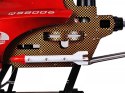 Helikopter QS8006 gigant (dł. 134cm, 3.5CH, żyroskop, zasięg do 80m) - Czerwony
