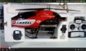 Helikopter QS8006 gigant (dł. 134cm, 3.5CH, żyroskop, zasięg do 80m) - Czerwony