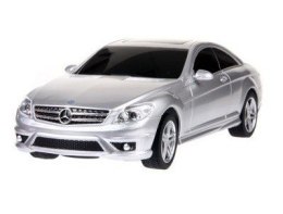 Mercedes-Benz CL63 AMG 1:24 RTR (zasilanie na baterie AA) - Srebrny