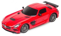 Mercedes-Benz SLS AMG Black series 1:18 RTR (zasilanie na baterie AA) - Czerwony