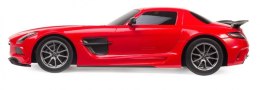 Mercedes-Benz SLS AMG Black series 1:18 RTR (zasilanie na baterie AA) - Czerwony