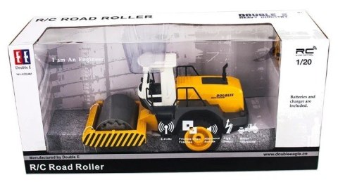 Walec drogowy 1:20 2.4GHz RTR (dźwięki i światła, wibracje)