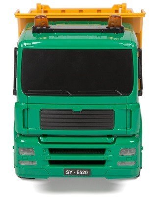 Wywrotka zdalnie sterowana 1:20 RTR (dźwięki i światła, podnoszona i opuszczana przyczepa)