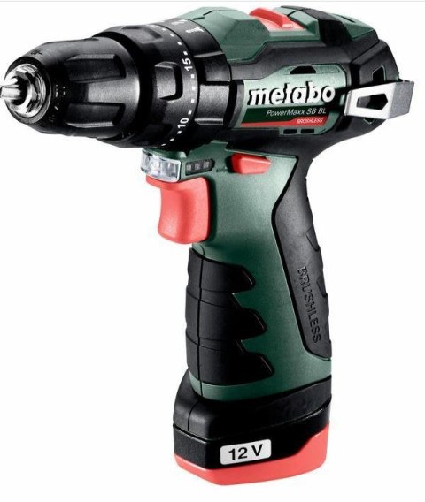 METABO WKRĘTARKA UD.POWERMAXX SB BL 38/20Nm 2x2,0Ah WALIZKA