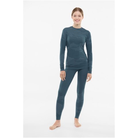 Bielizna damska VIKING Gasher Lady Set Merino turkusowa S