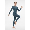 Bielizna damska VIKING Gasher Lady Set Merino turkusowa S