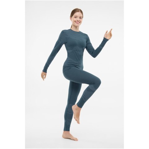 Bielizna damska VIKING Gasher Lady Set Merino turkusowa S