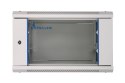 Extralink Szafa rack 6U 600x450 Szara montowana na ścianie