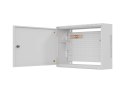 Lanberg szafa instalacyjna TPR 10" & 19" z płytą mesh 560x420x180 szara (złożona)
