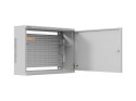 Lanberg szafa instalacyjna TPR 10" & 19" z płytą mesh 560x420x180 szara (złożona)