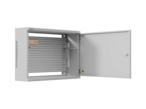 Lanberg szafa instalacyjna TPR 10" & 19" z płytą mesh 560x420x180 szara (złożona)