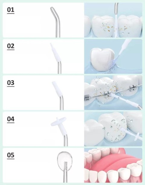 Extralink Dant? šepet?lis BEAUTY SMARTLIFE INTELLIGENT WATER FLOSSER L10 Juodas