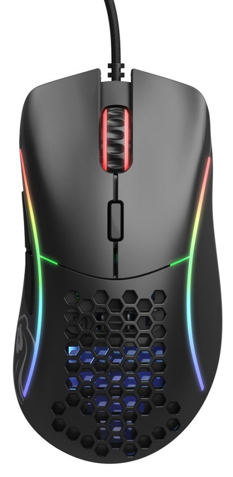 GLORIOUS MYSZ PC RACE MODEL D GAMING BLACK MATOWA