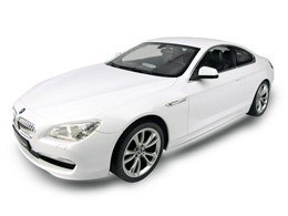 BMW 6 RASTAR 1:14 (zasilanie na baterie AA) - Biały