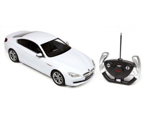 BMW 6 RASTAR 1:14 (zasilanie na baterie AA) - Biały