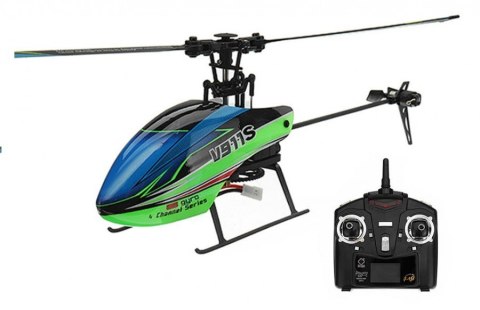 Copter V911S (2.4GHz, 4CH, 192mm, żyroskop, zasięg do 80m, wyczynowy) - Niebieski